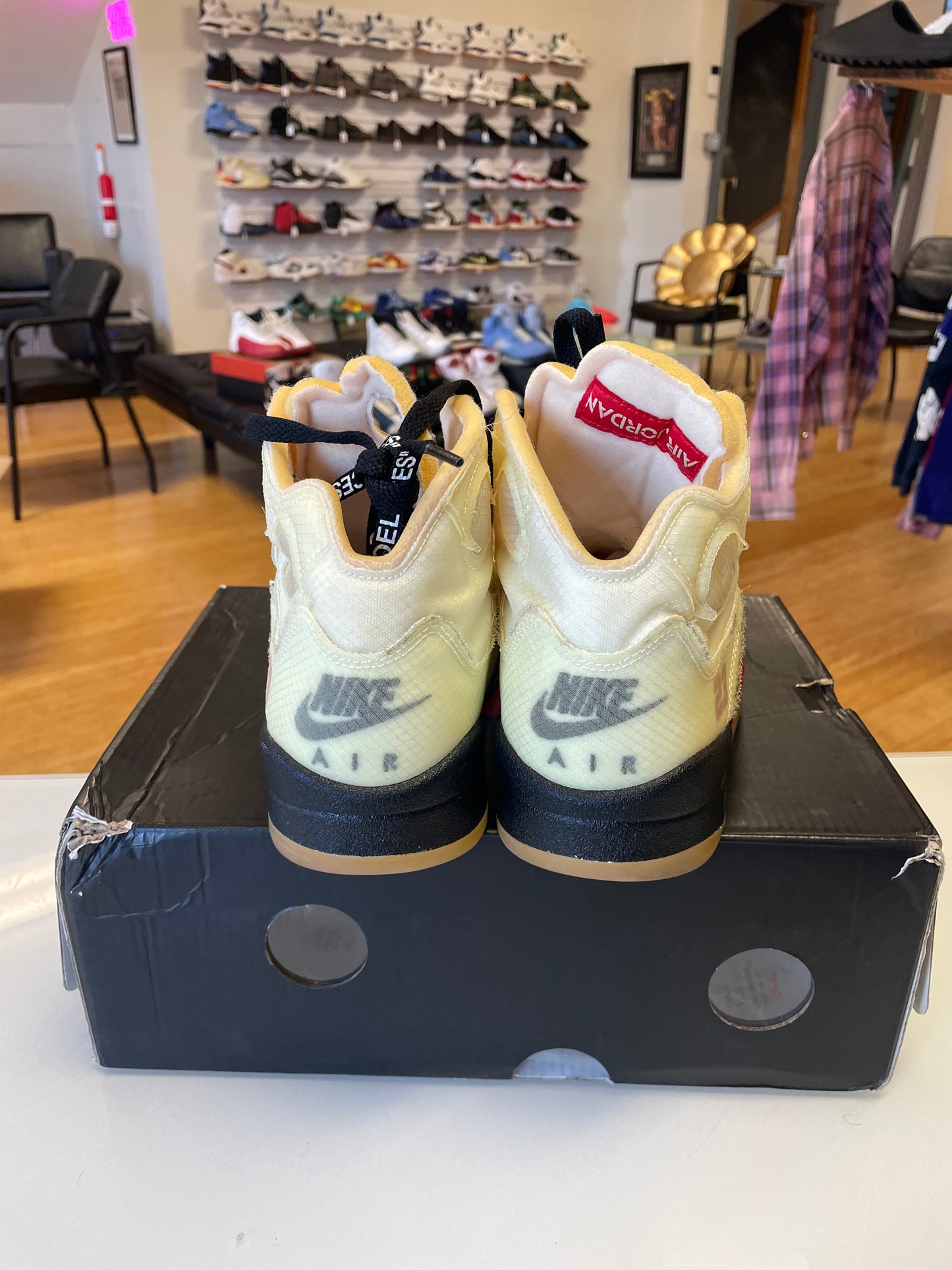 Jordan 5 Off White Sail