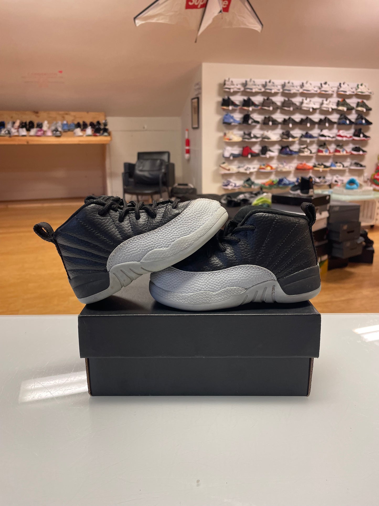 Jordan 12 Black Grey