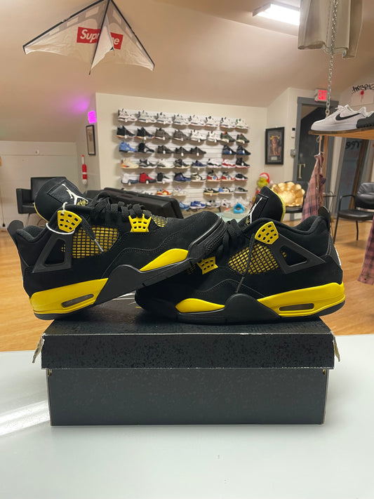 Jordan 4 Yellow Thunder