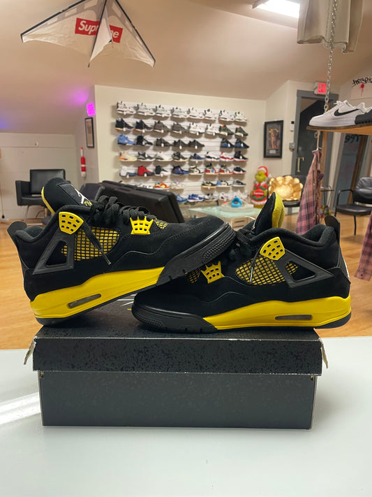 Jordan 4 Yellow Thunder