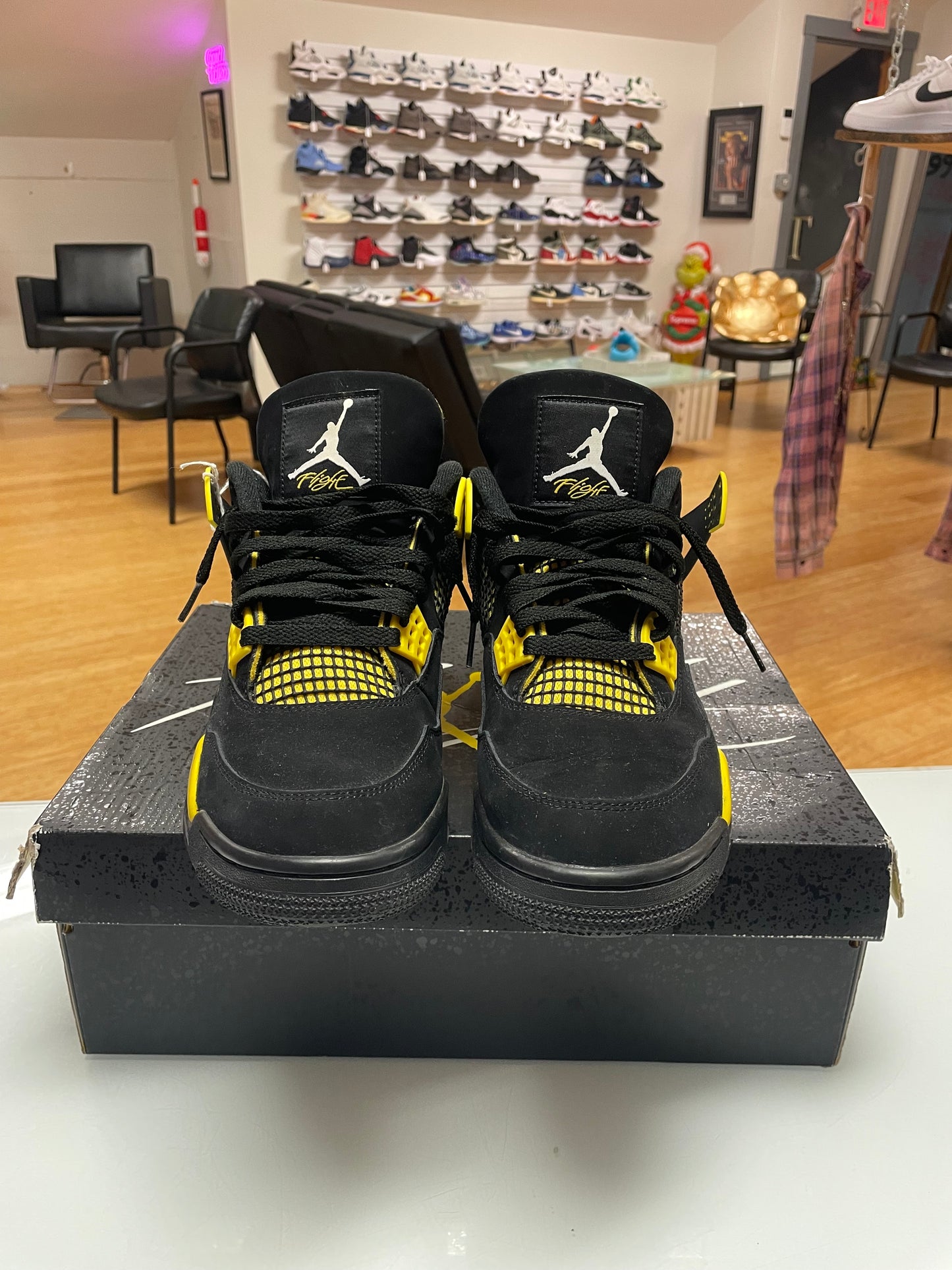 Jordan 4 Yellow Thunder