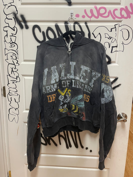 Vale Army Zip Up Hoodie