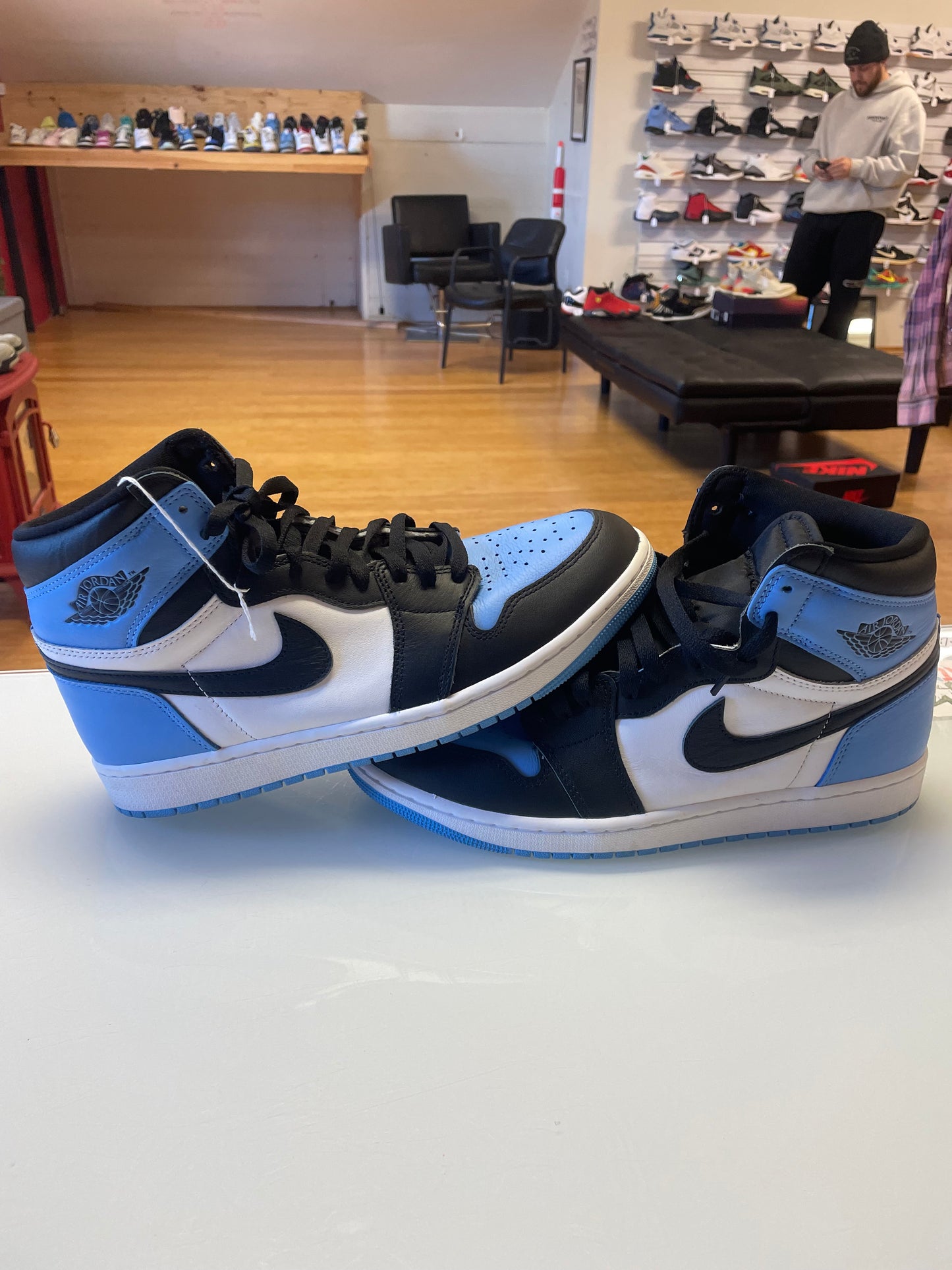 Jordan 1 UNC Toe