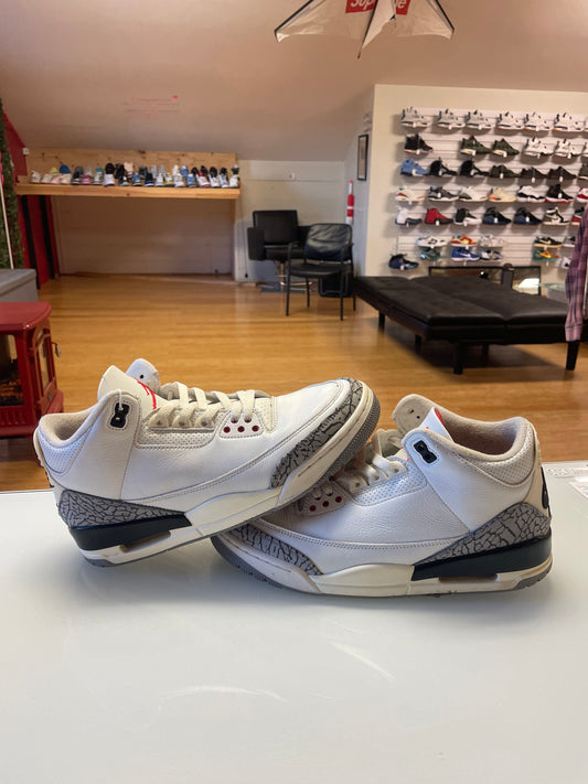 Jordan 3 White Cement