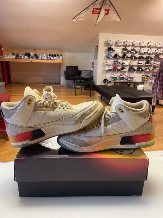 Jordan 3 J Balvin Medellin Sunset