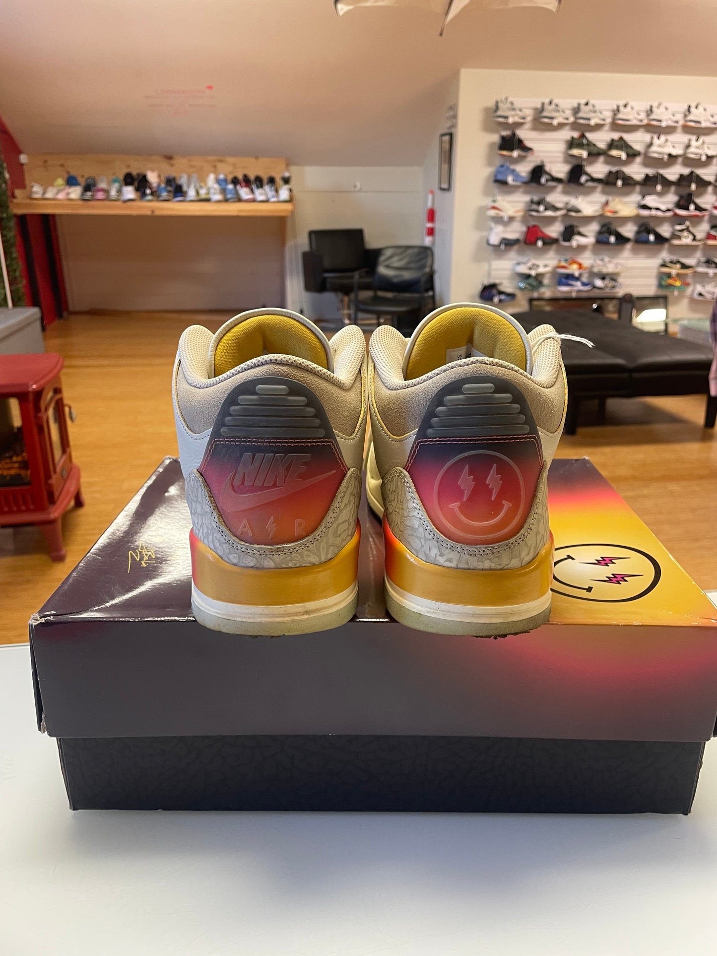 Jordan 3 J Balvin Medellin Sunset