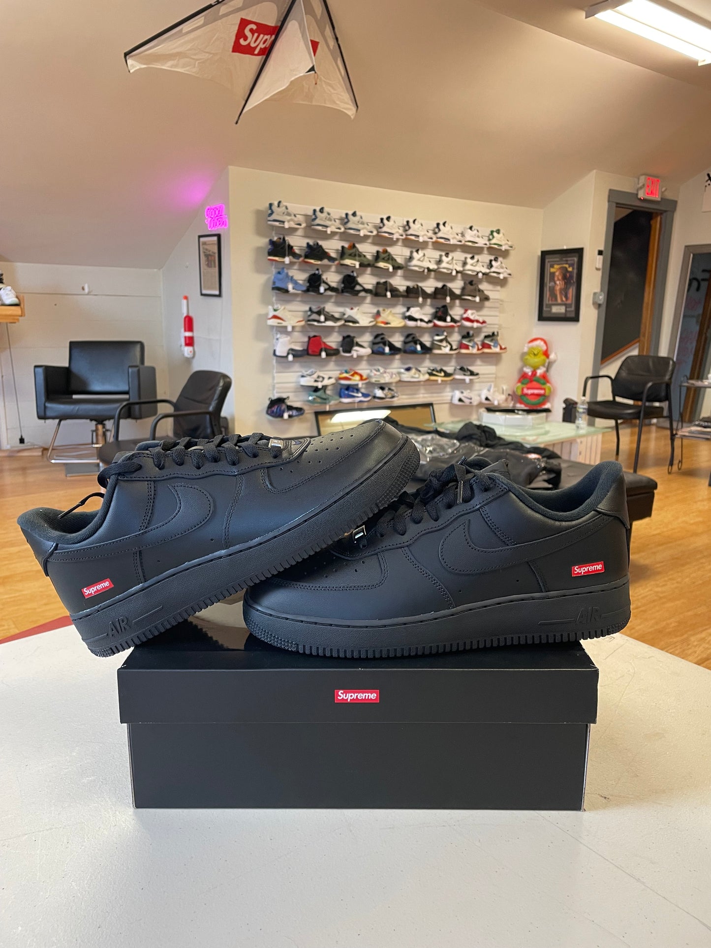 Air Force 1 Supreme Black