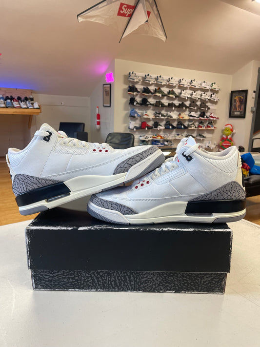 Jordan 3 White Cement